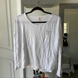 White Longsleeve Top